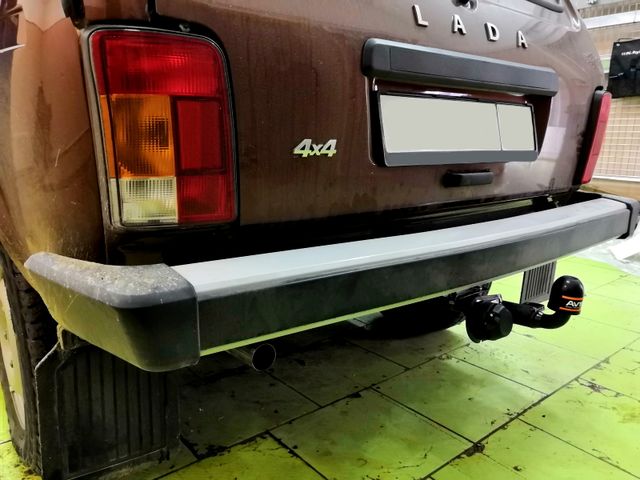 Фаркоп AvtoS (разборный) для ВАЗ 2121, 21213, 4х4 1977-2026. Артикул VAZ-21