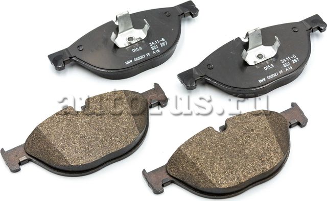 Тормозные колодки BMW. Артикул 34116851269