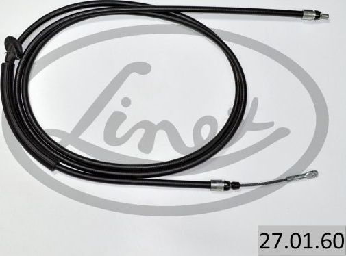 Трос ручника (тросик ручного тормоза) Linex. Артикул 27.01.60