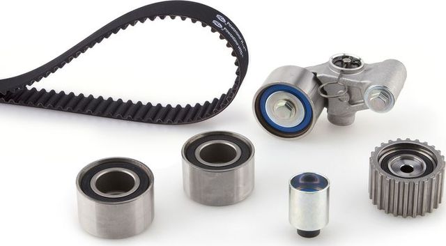 Ремень ГРМ с роликами (комплект) Gates PowerGrip® для Subaru Impreza I 1998-2000. Артикул K015612XS
