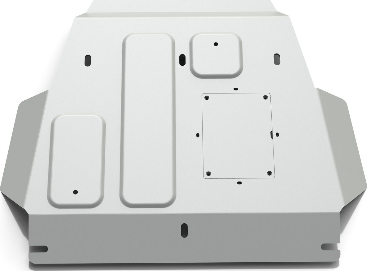 Защита алюминиевая Rival для картера (часть 1) Lexus LX 570 2007-2015 2015-2026. Артикул 2333.5713.2.6