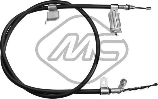 Трос ручника (тросик ручного тормоза) Metalcaucho. Артикул 83126