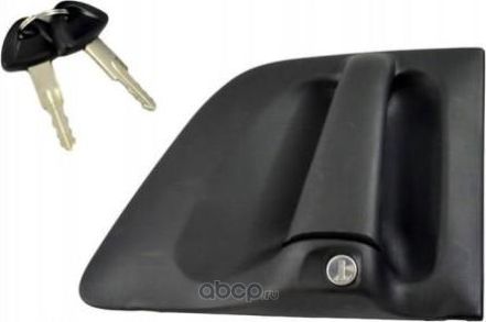 Ручка SCANIA 4 двери левой наружная (с личинкой и ключами) TANGDE. Артикул TD0752074BL