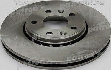 Тормозной диск Patron передний для Renault Megane IV 2010-2026. Артикул PBD1945