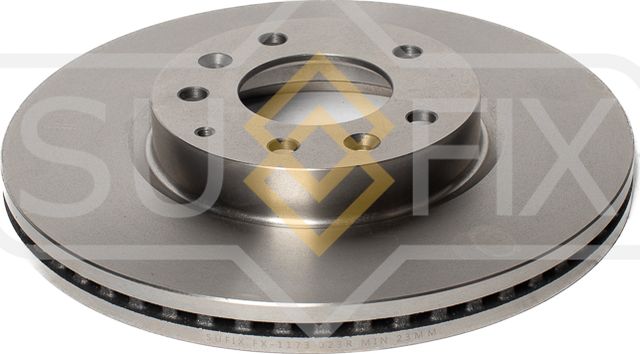 Диск тормозной передний правый/левый MAZDA 6 2006-2017 (Sufix). Артикул FX1173