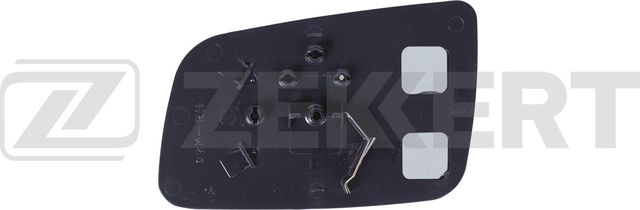 Зеркальное стекло бокового зеркала Zekkert правое для Opel Astra G 1998-2009. Артикул SP-1113