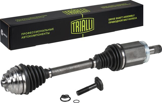 Полуось (привод в сборе, приводной вал) Trialli передняя левая для BMW 3 VI (F3x) 2012-2026. Артикул AR 2624