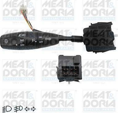 Подрулевой переключатель Meat & Doria для Daewoo Lanos 1997-2008. Артикул 23309