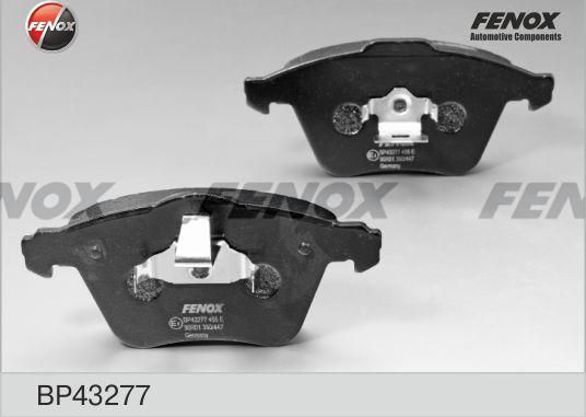 Тормозные колодки Fenox передние для Saab 9-3 II 2002-2015. Артикул BP43277
