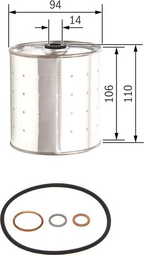 Масляный фильтр Bosch. Артикул 1 457 429 170