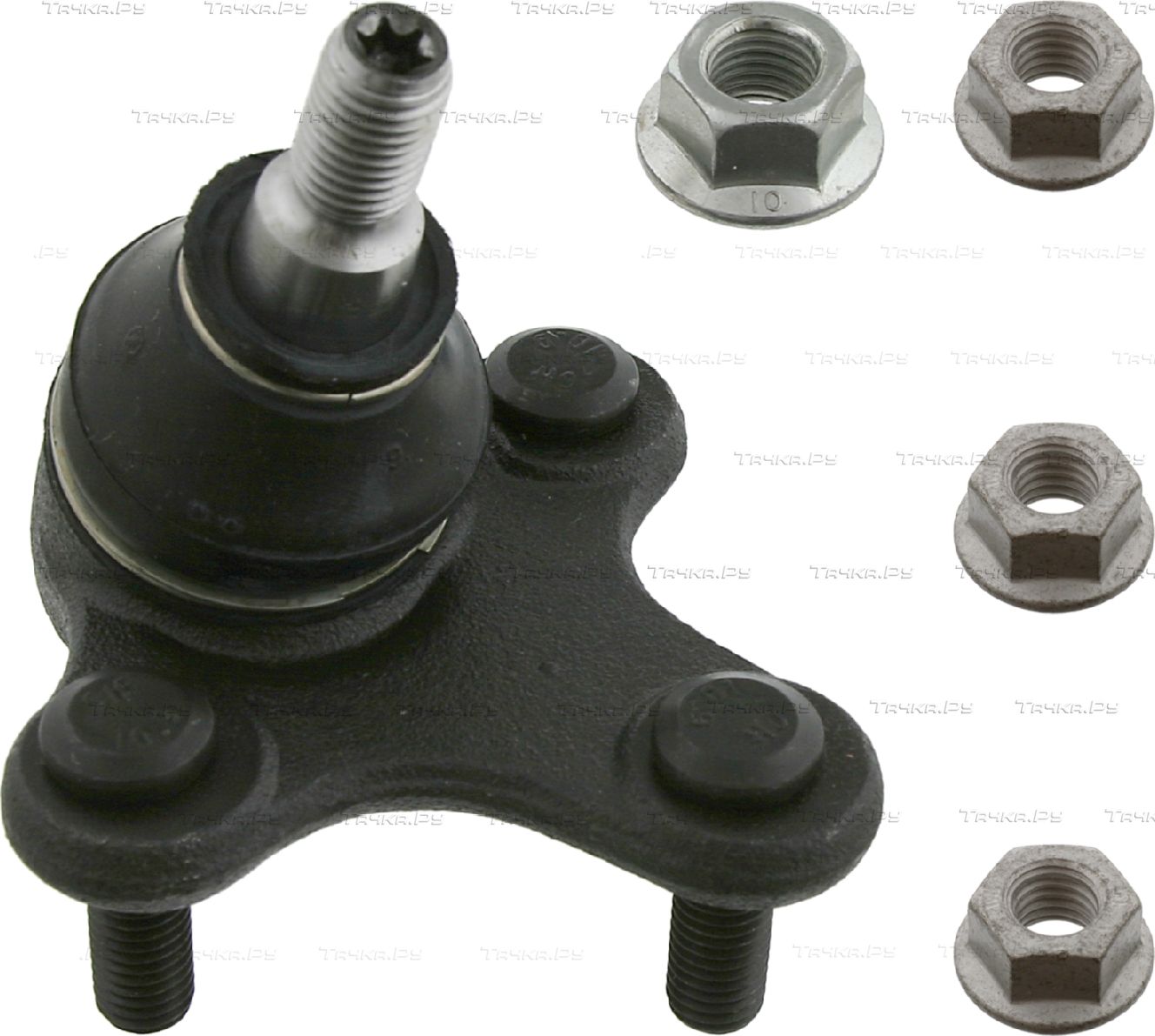 Шаровая опора SWAG передняя левая нижняя для Volkswagen Jetta V 2004-2010. Артикул 30 93 6735