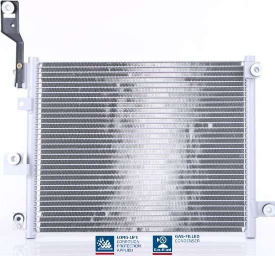 Радиатор кондиционера (конденсатор) Nissens (алюминий) для Hyundai Atos 2003-2008. Артикул 940171