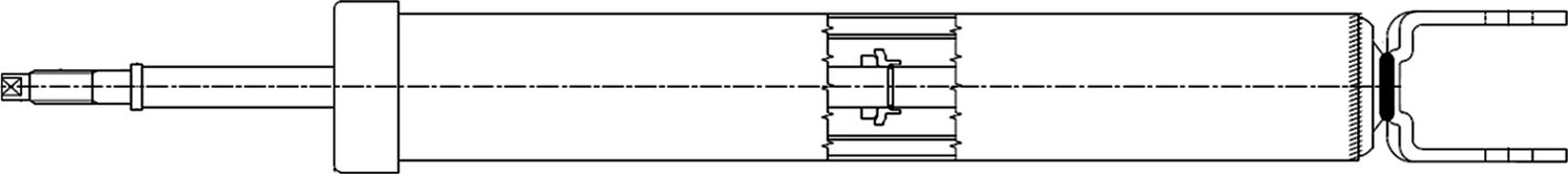 Амортизатор CTR задний для Kia Sportage III 2010-2016. Артикул GY1061G