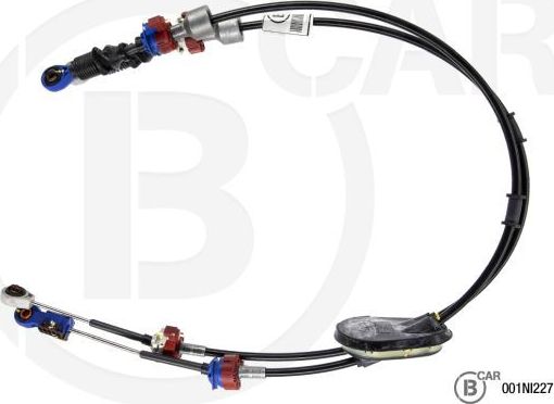 Трос переключения передач КПП B CAR для Nissan X-Trail T31 2007-2013. Артикул 001NI227