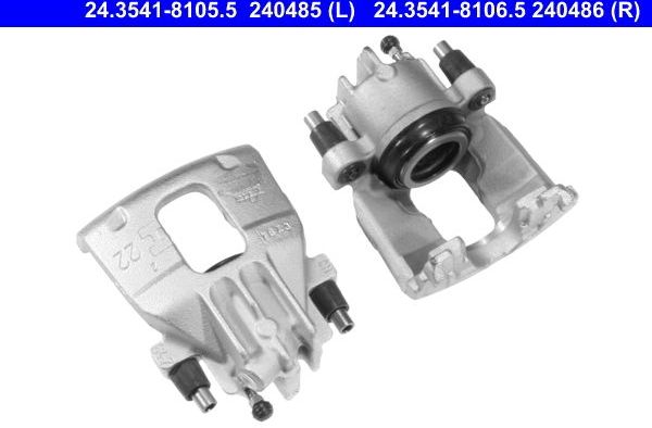 Тормозной суппорт ATE передний правый для Ford Focus I 1998-2004. Артикул 24.3541-8106.5