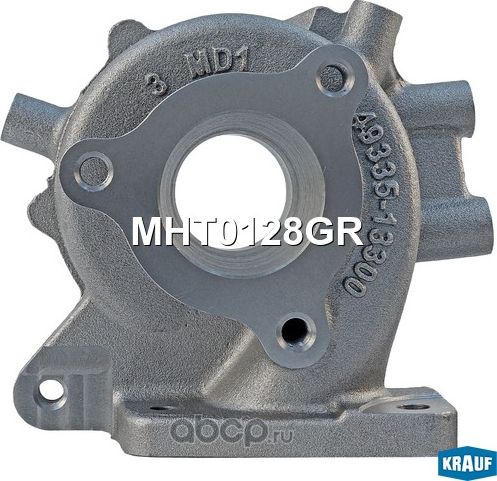 Корпус турбины (турбокомпрессора) Krauf. Артикул MHT0128GR
