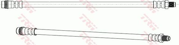 Тормозной шланг TRW. Артикул PHA243