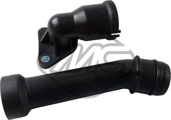 Патрубок радиатора (системы охлаждения) Metalcaucho. Артикул 03870