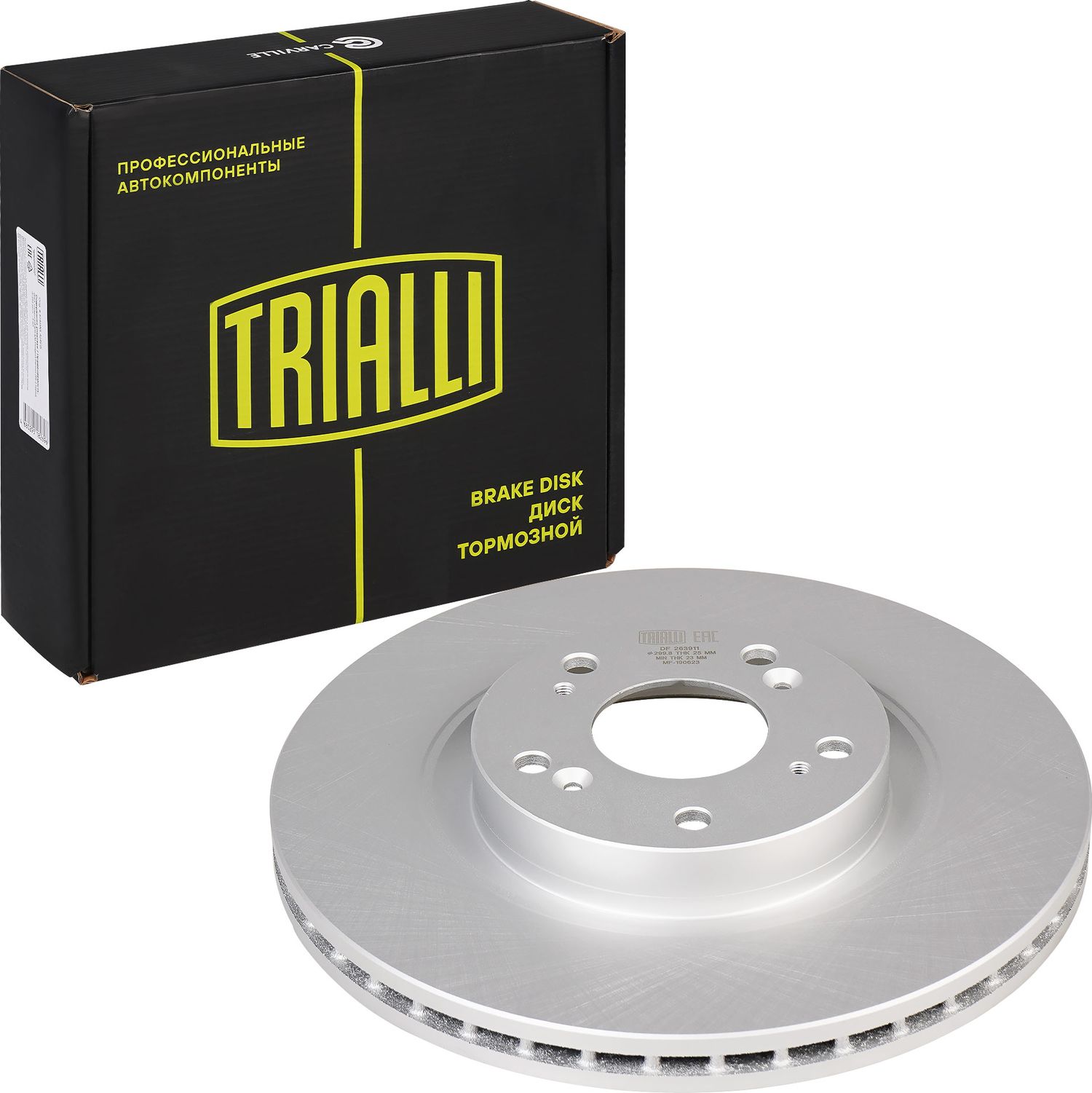 Тормозной диск Trialli. Артикул DF 263911