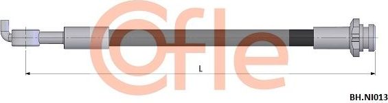 Тормозной шланг Cofle. Артикул 92.BH.NI013