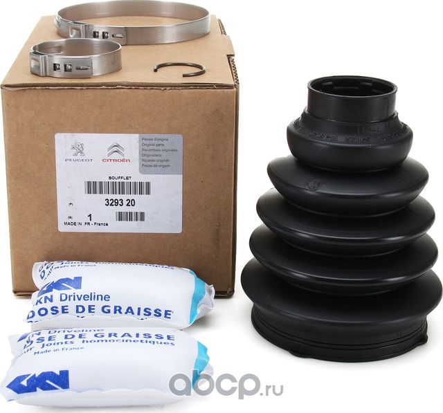 Пыльник шруса (комплект) PSA. Артикул 329320