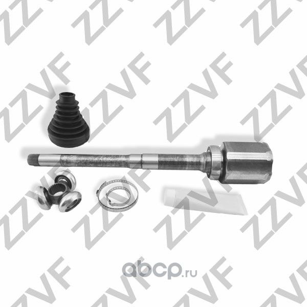 ШРУС ВНУТРЕННИЙ ПРАВЫЙ (R) FORD KUGA (12-) (АКПП 1.6, ECOBOOST) (Zzvf). Артикул ZVRC370