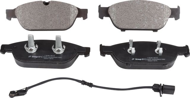 Тормозные колодки JP Group. Артикул 1163613610