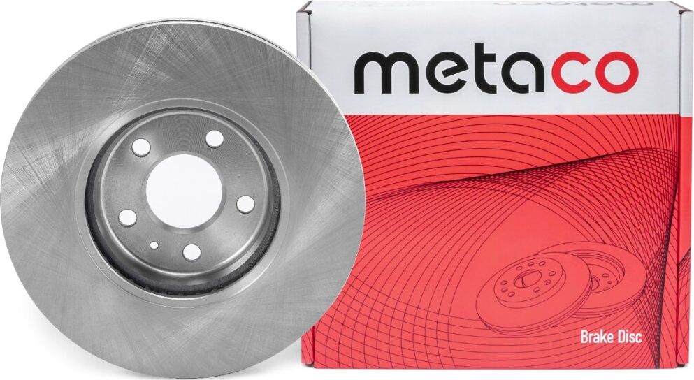 Диск тормозной передний вентилируемый (Metaco). Артикул 3050189