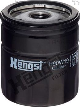 Масляный фильтр Hengst для Ford Escort IV 1985-1990. Артикул H90W19