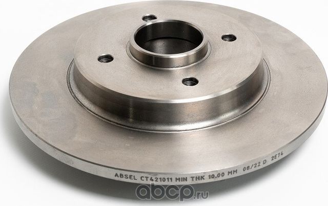 Диск тормозной задний (Absel). Артикул CT421011