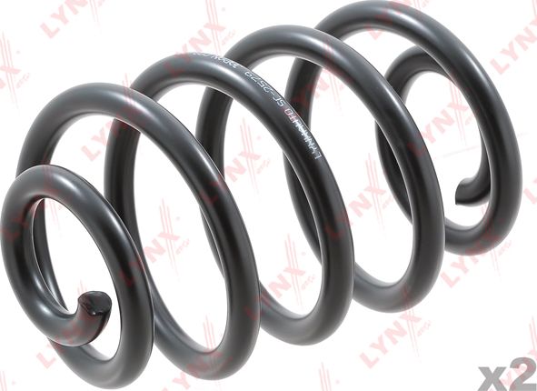 Пружина подвески LYNXauto задняя для Renault Clio II 1998-2013. Артикул SC-2579