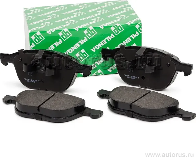 PILENGA Колодки тормозные дисковые передние  Премиум  FORD FOCUS 2  FOCUS 3  C-MAX  MAZDA 3  MAZDA 5. Артикул fd-p1305t
