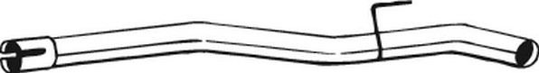 Глушитель Bosal для Mercedes-Benz C-Класс I (W202) 1995-2000. Артикул 818-439