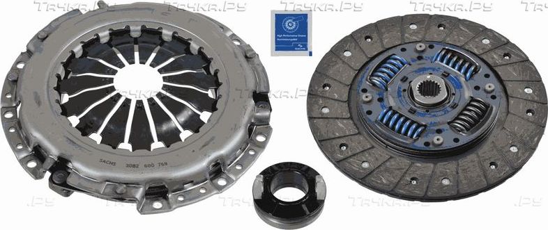 Сцепление (комплект) SACHS для Kia Sportage IV 2015-2026. Артикул 3000 951 462