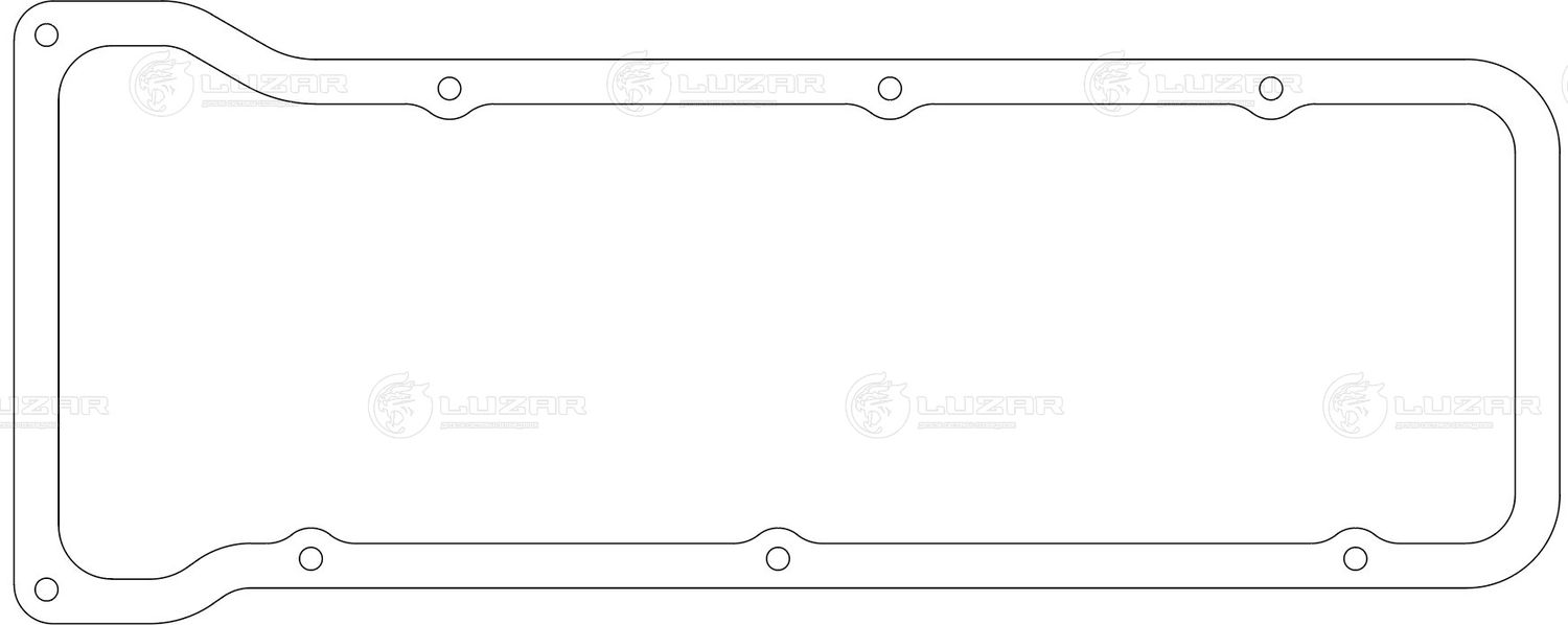 Прокладка клапанной крышки 441724 Luzar. Артикул LES 20102