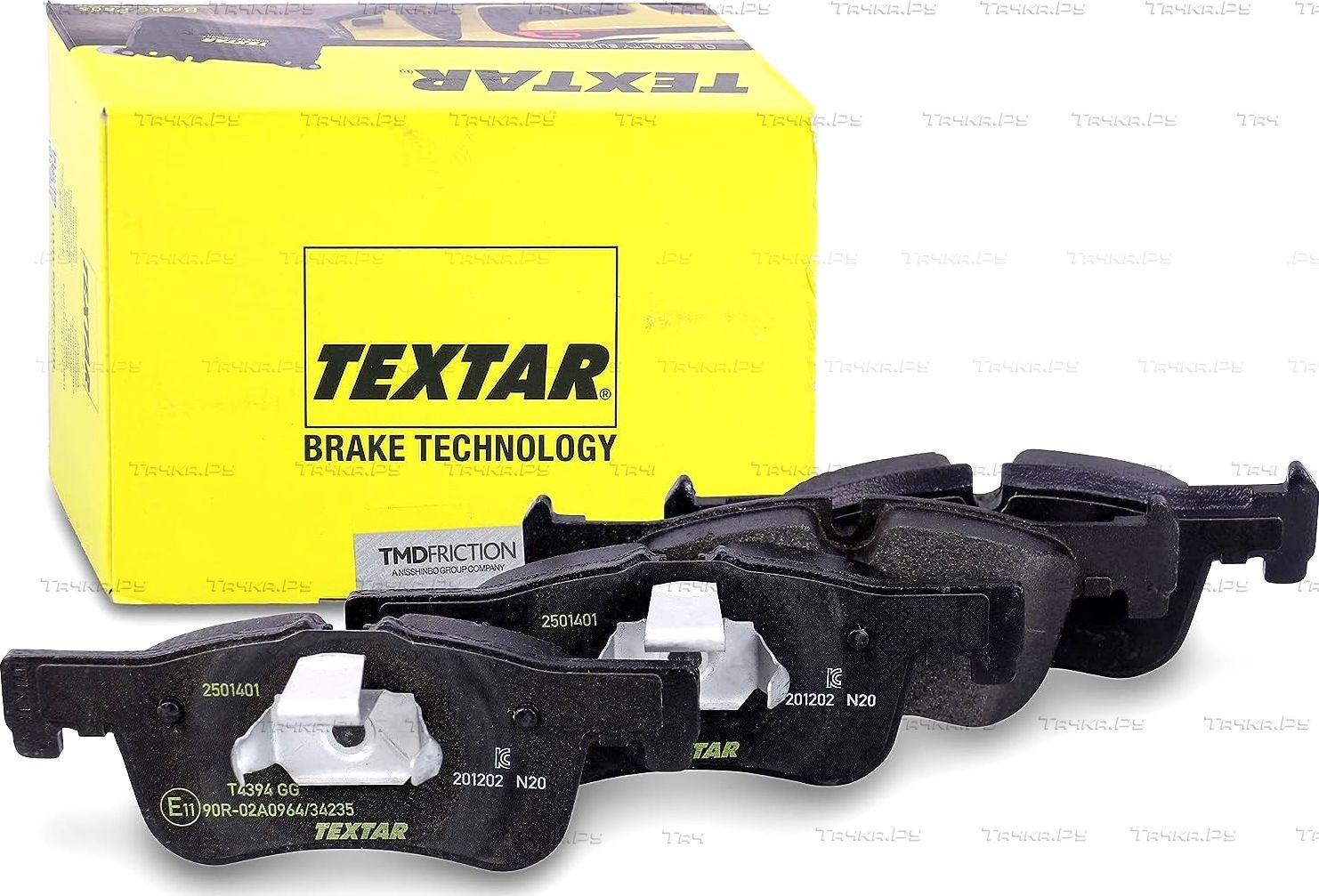 Тормозные колодки Textar Q+ передние для BMW 1 III (F40) 2011-2026. Артикул 2501401