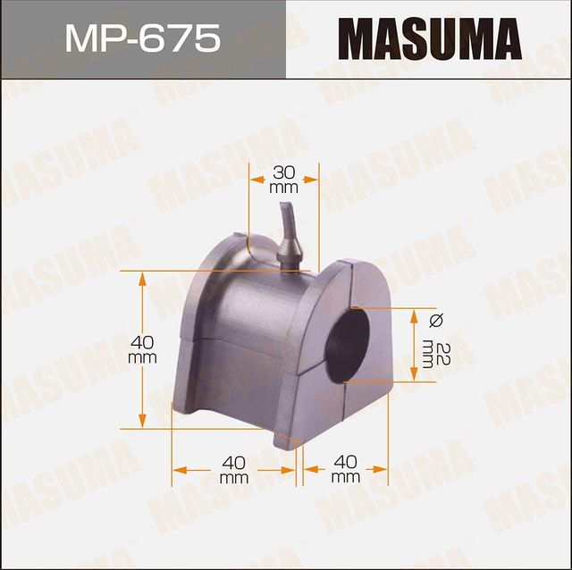 Втулки стабилизатора Masuma. Артикул MP-675