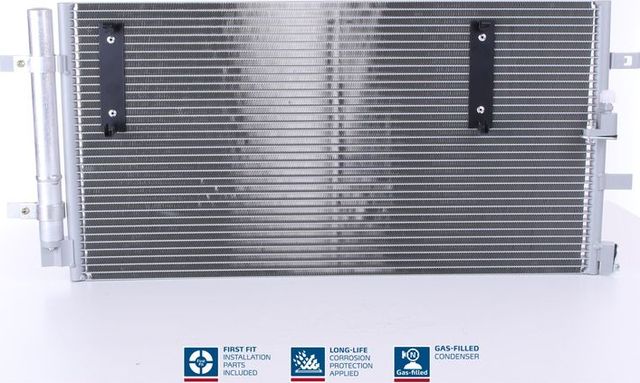 Радиатор кондиционера (конденсатор) Nissens (алюминий) для Audi A4 IV (B8) 2007-2015. Артикул 940042