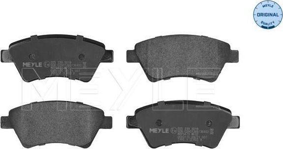 Тормозные колодки Meyle Original передние для Renault Kangoo I 2001-2009. Артикул 025 239 3018