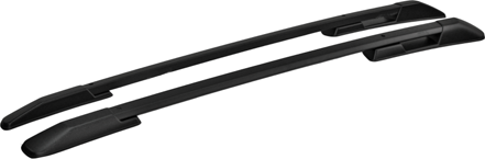 Рейлинги АПС (без паза) для Hyundai Tucson III 2015-2020 Черные. Артикул 0265-БП-02