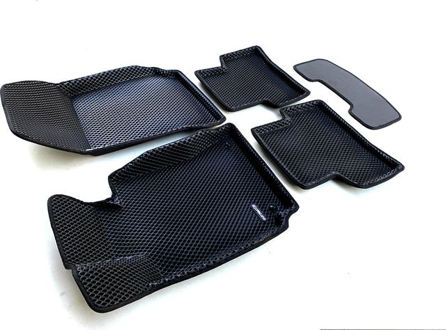 Коврики Euromat 3D EVA для салона Mercedes-Benz C-Класс W204 2008-2014. Артикул EM3DEVA-003503