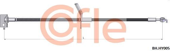 Тормозной шланг Cofle. Артикул 92.BH.HY005