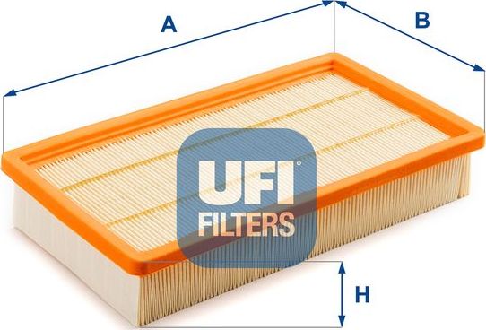 Воздушный фильтр UFI. Артикул 30.136.00