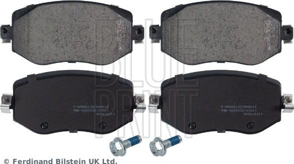 Тормозные колодки Blue Print. Артикул ADBP420003