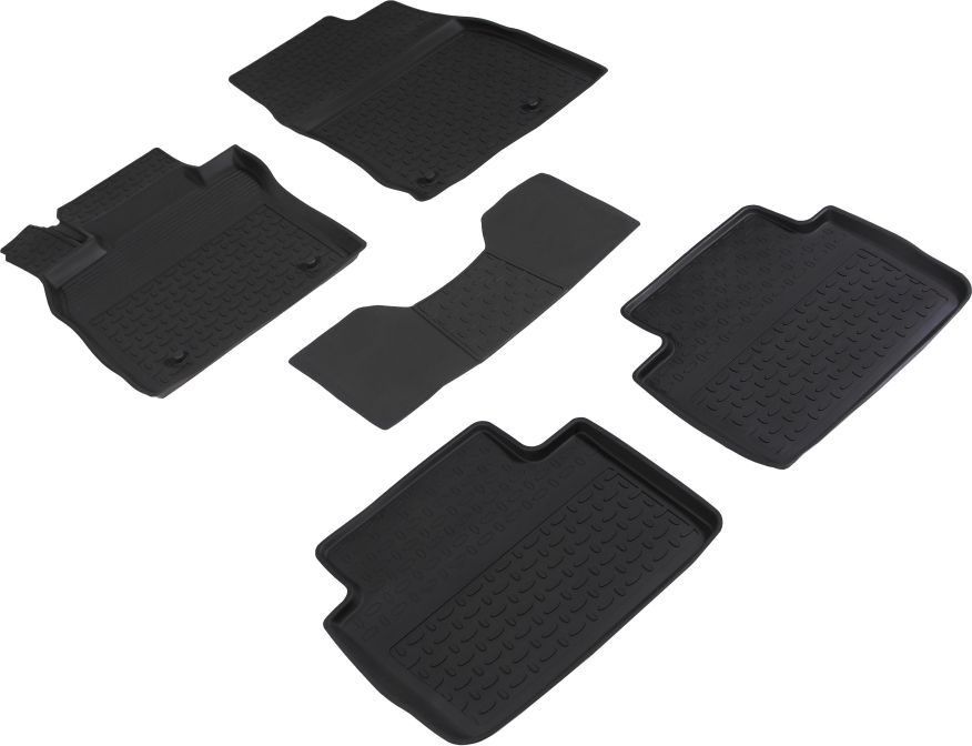 Коврики резиновые Seintex с высоким бортиком для салона Mazda 3 IV 2019-2026. Артикул 93284