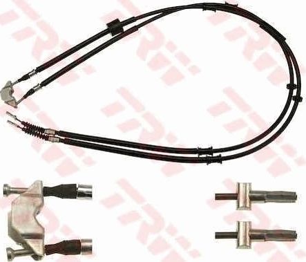 Трос ручника (тросик ручного тормоза) TRW. Артикул GCH2661