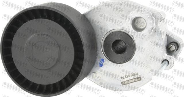 Натяжной ролик (натяжитель) приводного клинового зубчатого ремня Febest. Артикул 1690-M274