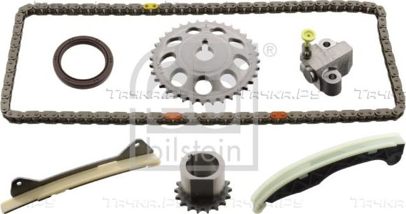 Цепь ГРМ Febi Bilstein Standard Medium Kit для Toyota Aygo I 2005-2014. Артикул 101160