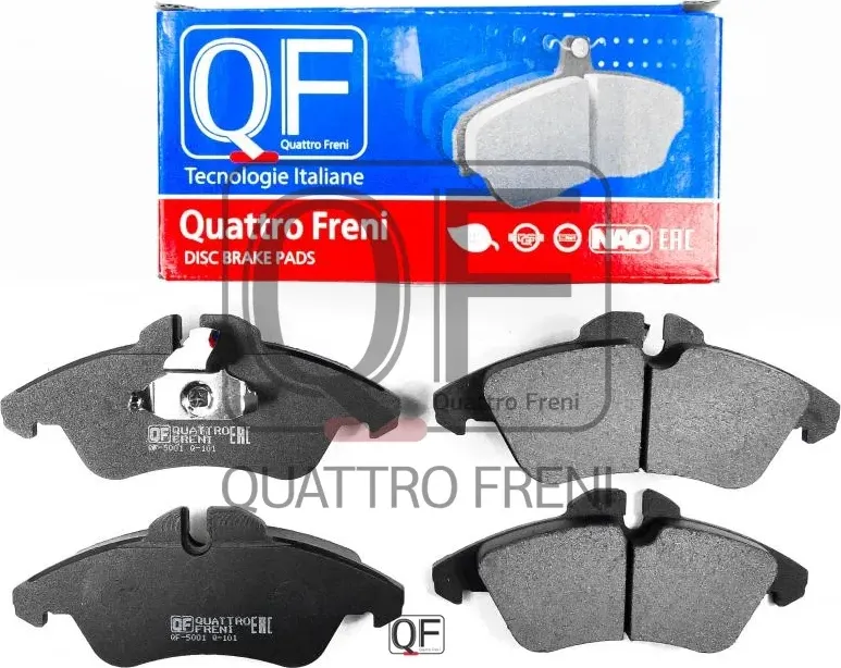 Колодки тормозные дисковые к-т (Quattro Freni). Артикул qf500100