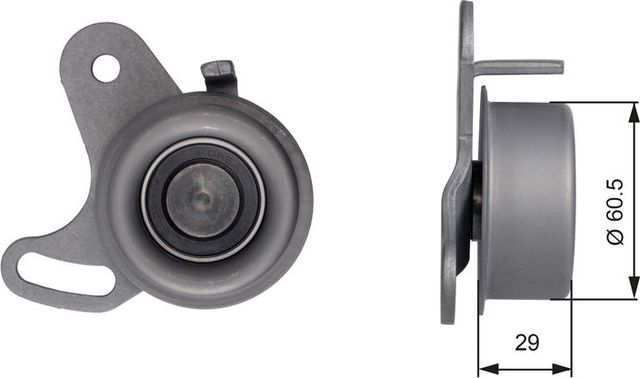 Натяжной ролик (натяжитель) ремня ГРМ Gates PowerGrip®. Артикул T41037